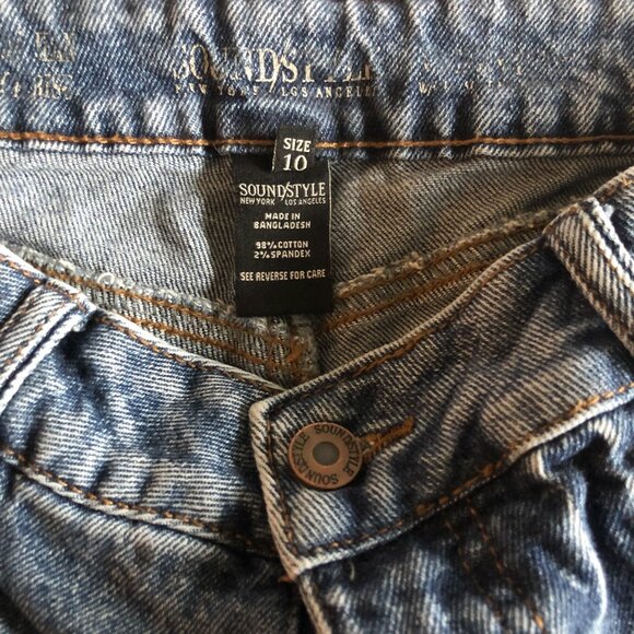 Sound Style Mom Jeans 30R 10R - Picture 3 of 8